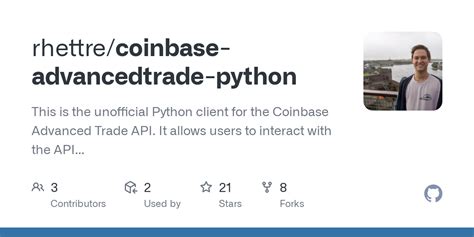 Image result for Coinbase Advanced Trade Python API