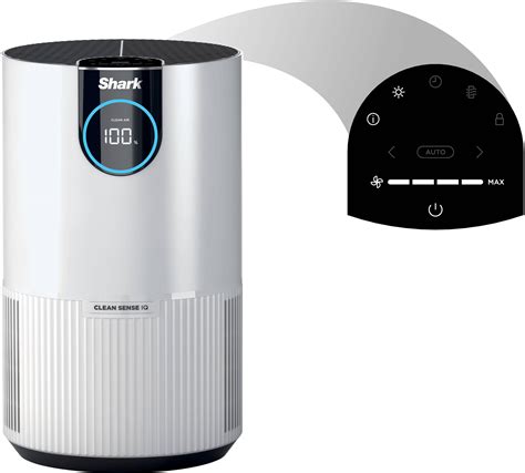 Customer Reviews: Shark Clean Sense Air Purifier 500, Clean Sense IQ ...