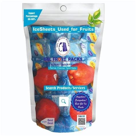 Fruit Gel Ice Sheet Manufacturer from Bengaluru