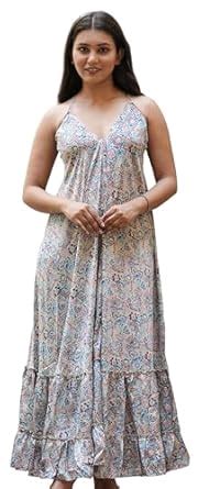 Buy Yash Gallery Women's Polyester V-Neck Sleeveless Digital Printed ...