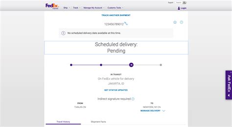 Image result for FedEx Ground Tracking Number
