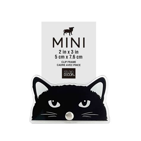 Black Cat Mini Clip Frame by Studio Décor® | Michaels