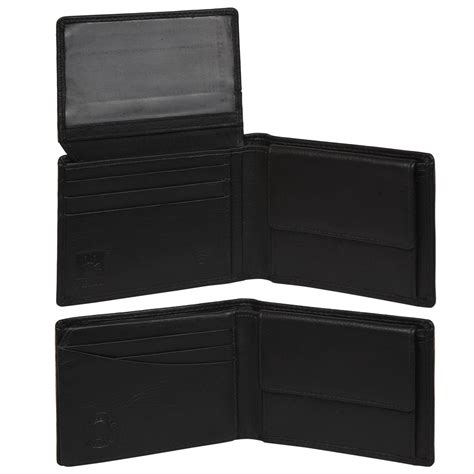 The Berlin Black Nappa Leather Wallet with RFID Protection | VILL OKSE