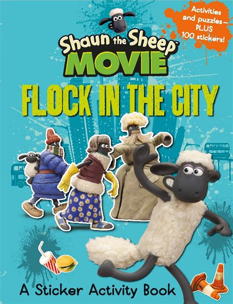 Buy Shaun the Sheep Movie - Flock in the City Sticker Activity Book ...