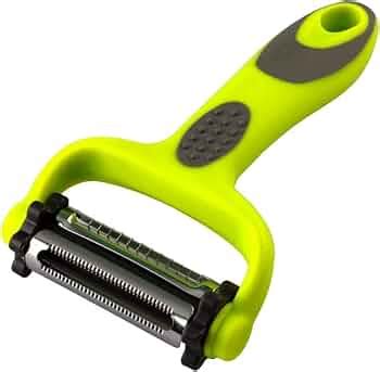 TASKHOUSE Green 3-in-1 Vegetable Fruit Peeler - Stainless Steel Blades ...