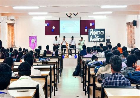 Acquainting the visionaries of our association's journey – Robotics and ...