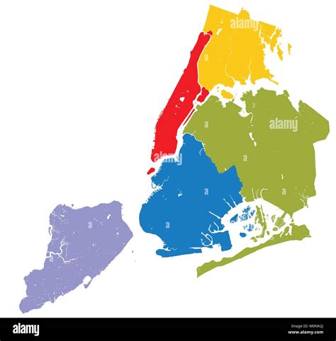 Boroughs New York Boroughs And Neighbourhoods In New York