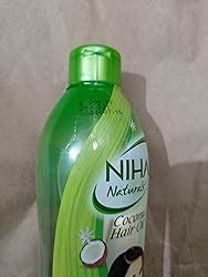 Buy Nihar Naturals Non Sticky,Coconut Hair Oil For Thick & Strong Hair ...