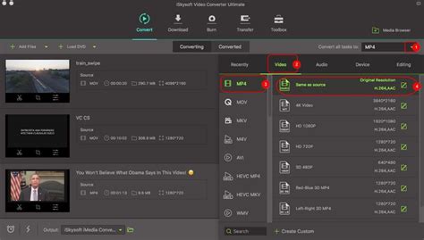 Image result for Convert Video.MP4 to Other Formats