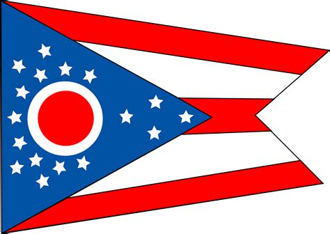 Clipart - Flag of the state of Ohio
