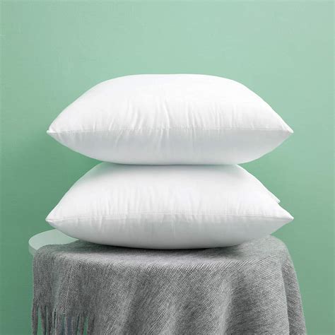 Buy HFI UrbanArts Microfiber Cushion Fillers - Pack of 2 Pcs | 16 x 16 ...