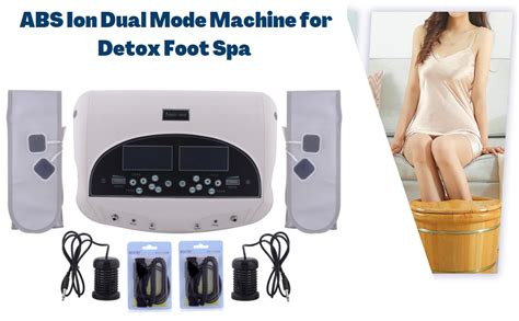 ACP ACUPRESSURE ABS Ion Dual Mode Machine for Detox Foot Spa (White ...