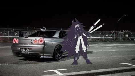 Miss circle and Nissan Skyline GT-R r34 by loonalover2007 on DeviantArt