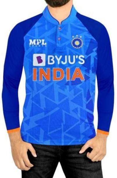 Indian Cricket Team Jersey Tshirt - Buy Indian Team Jersey Tshirt ...