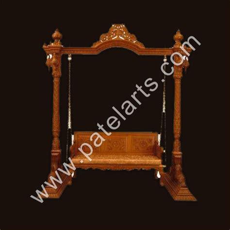 Wooden Jhula for Balcony and Living Room - Wooden Handicrafts