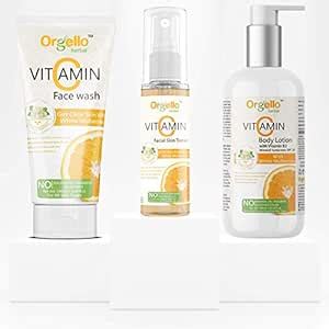 Orgello Herbal skin care combo products kit - ctm kit for face ...