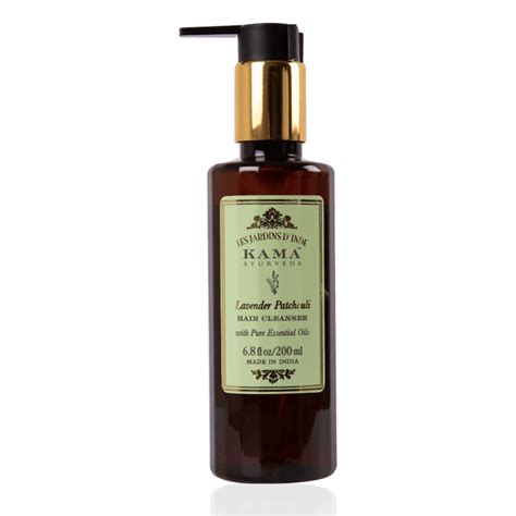Lavender Patchouli Hair Cleanser & Shampoo for damaged Hair - Kama Ayurveda