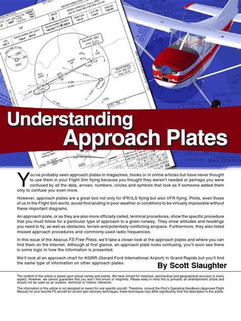 Image result for Approach Plates Explained