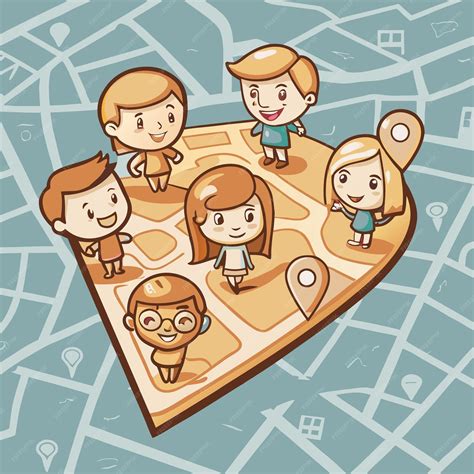 Drawing a Map Cartoon 的图像结果