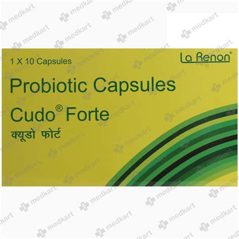 CUDO FORTE CAPSULE 10'S : View Price, Combination and Alternatives ...
