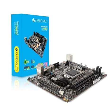 ZEBRONICS Zeb H110-D4 MicroATX Motherboard LGA 1151 Socket ...