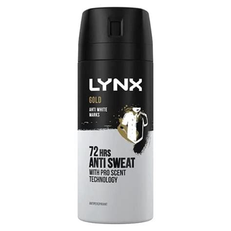 Buy Lynx Gold Anti White Marks 72 hour protection against odour and ...