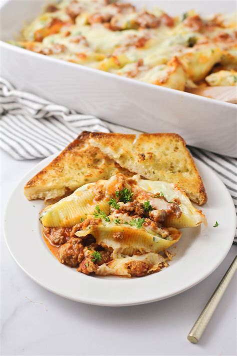 Image result for Cheesy Stuffed Shells