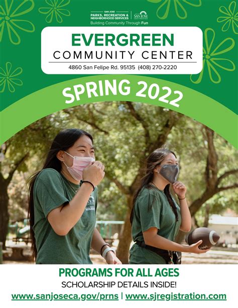 Community Activity Guide Spring 2022 Evergreen Community Center by San ...