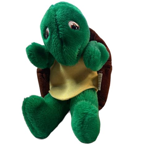 Franklin the Turtle, 12” Vintage Hand Puppet Plush Stuffed Animal by K ...