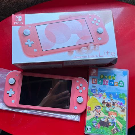 任天堂 Switch コーラルピンク あつまれどうぶつの森 ソフト付き - www.metrorailnews.in