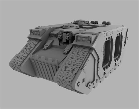 🛰 land raider・ STL File for 3D printing・Cults