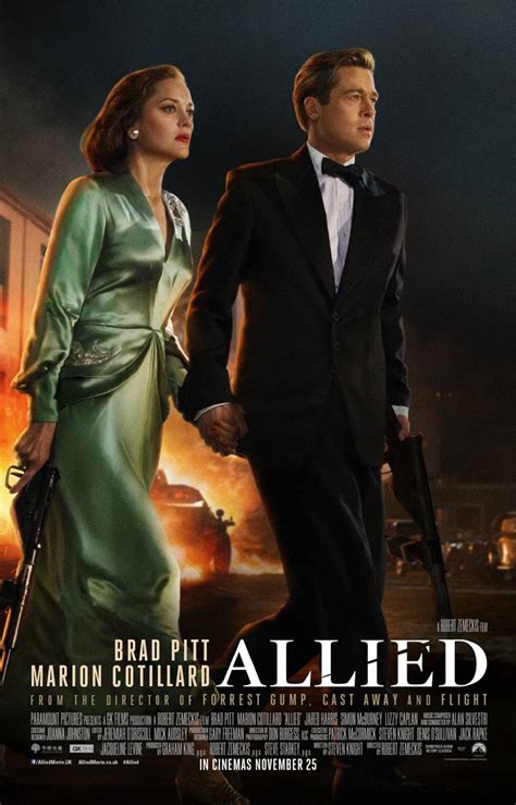 Allied (2016) Poster #3 - Trailer Addict