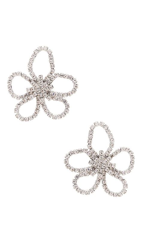 SHASHI Bell Earrings in Silver | REVOLVE