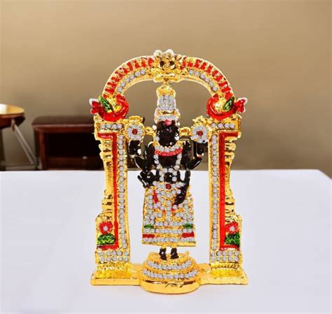 Stylewell Lord Tirupati Balaji/venkateswara White Stone Darbar God ...