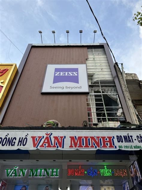 Thi công Bảng hiệu mắt kính Văn Minh Kon Tum tại Kon Tum - Xưởng quảng ...