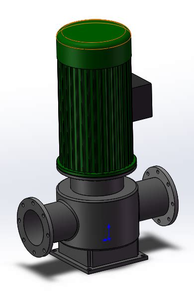 30KW水泵3D模型下载_三维模型_SolidWorks模型 - 制造云 | 产品模型