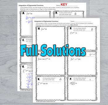 Image result for Exponential Integration Examples