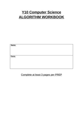 Image result for GCSE Computer Science Algorithm Questions