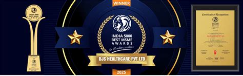 Awards - BJS Healthcare Pvt. Ltd.