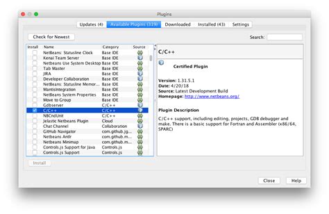 NetBeans Tutorial C 的图像结果