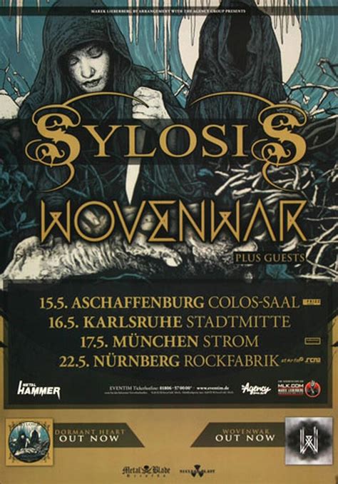 Sylosis - Dormant Heart , München 2015 - Konzertplakat, 22,90