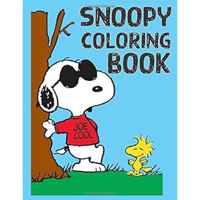 Stackbook Color Print House Snoopy Joe Cool Coloring Book: Funny Gifts ...