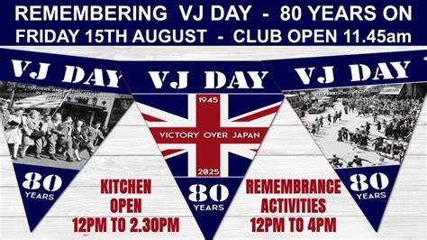 REMEMBERING VJ DAY - 80 YEARS ON, HP1 1PY Hemel Hempstead, United ...