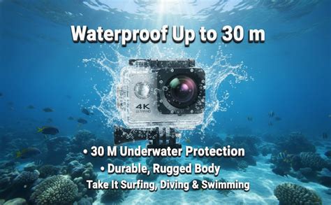 Chargeworld Waterproof WiFi 16MP Full HD WiFi Sports Action Camera 170 ...