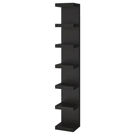 LACK Wall shelf unit, black-brown, 30x190 cm - IKEA