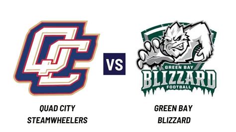 Green Bay Blizzard at Quad City Steamwheelers, Vibrant Arena at The ...