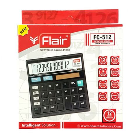 FC-512 Basic Calculator – buysupplies.in