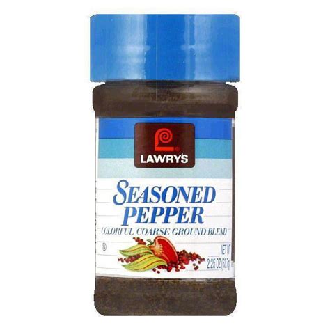 Lawry's Spice Blends Seasoned Pepper, 2.25 OZ (Pack of 12) - Walmart.com
