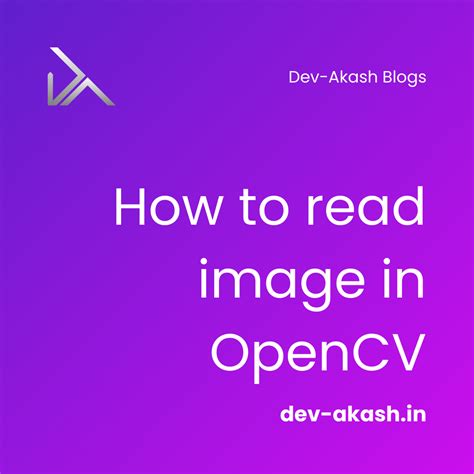 How to read image in OpenCV