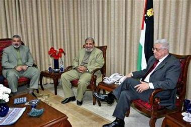 哈马斯法塔赫就组阁举行会晤愿联合执政_新闻中心_新浪网